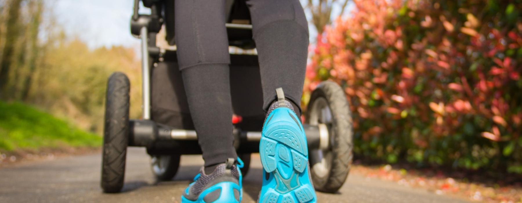 a person on a wheeled cart